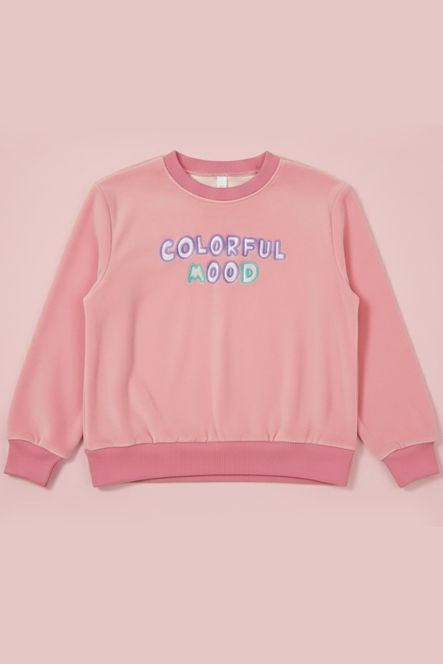 Embroidered Premium Velvet Sweatshirt (LPWG-0006)