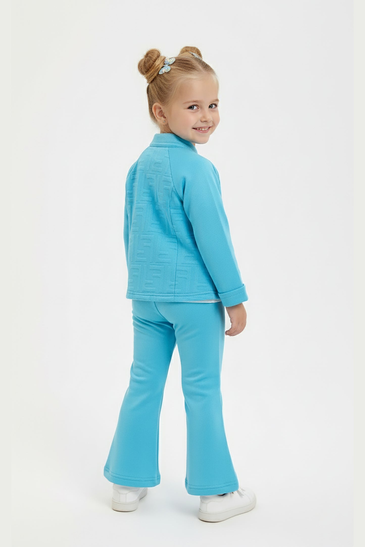 Stylish cozy Jacket and Bell Bottom Pants (LPWG-0008)