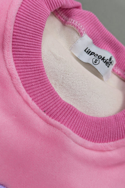 Embroidered Premium Velvet Sweatshirt (LPWG-0006)