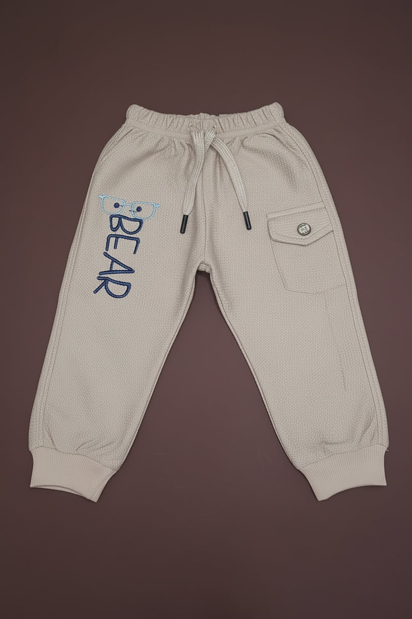 Premium Terry Embroidered Bear Tracksuit (LPWB-0004)