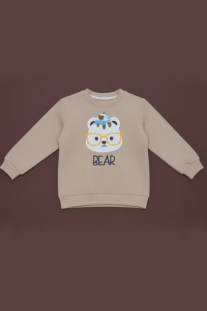 Premium Terry Embroidered Bear Tracksuit (LPWB-0004)