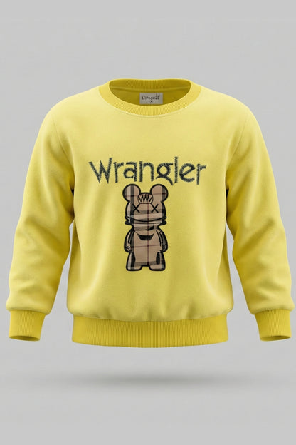 Embroidered Premium Velvet Sweatshirt (LPWB-0003)