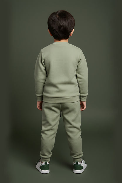 Premium Terry Embroidered Bear Tracksuit (LPWB-0004)