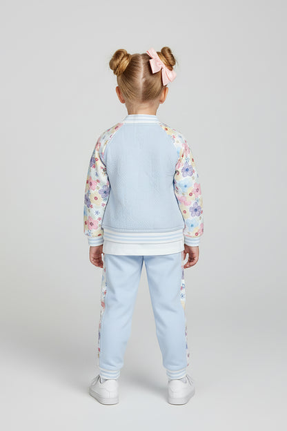 Floral Bomber Jacket & Jogger Set (LPWG-0010)