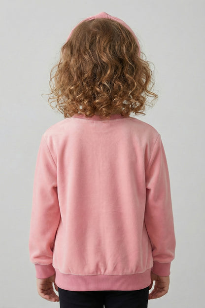 Embroidered Premium Velvet Sweatshirt (LPWG-0006)