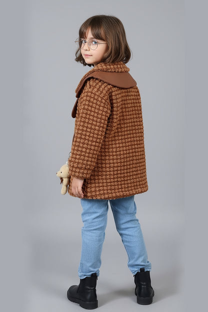 China Ball Fur Jacket with Denim Pant (LPWG-0012)