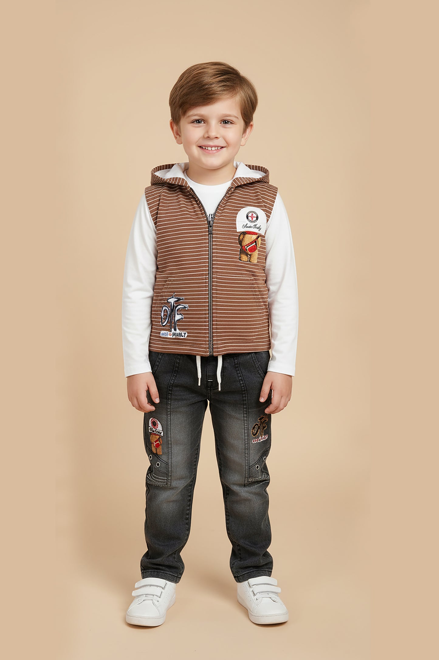 Full Sleeve Hoodie with Denim Pant (LPWB-0005)