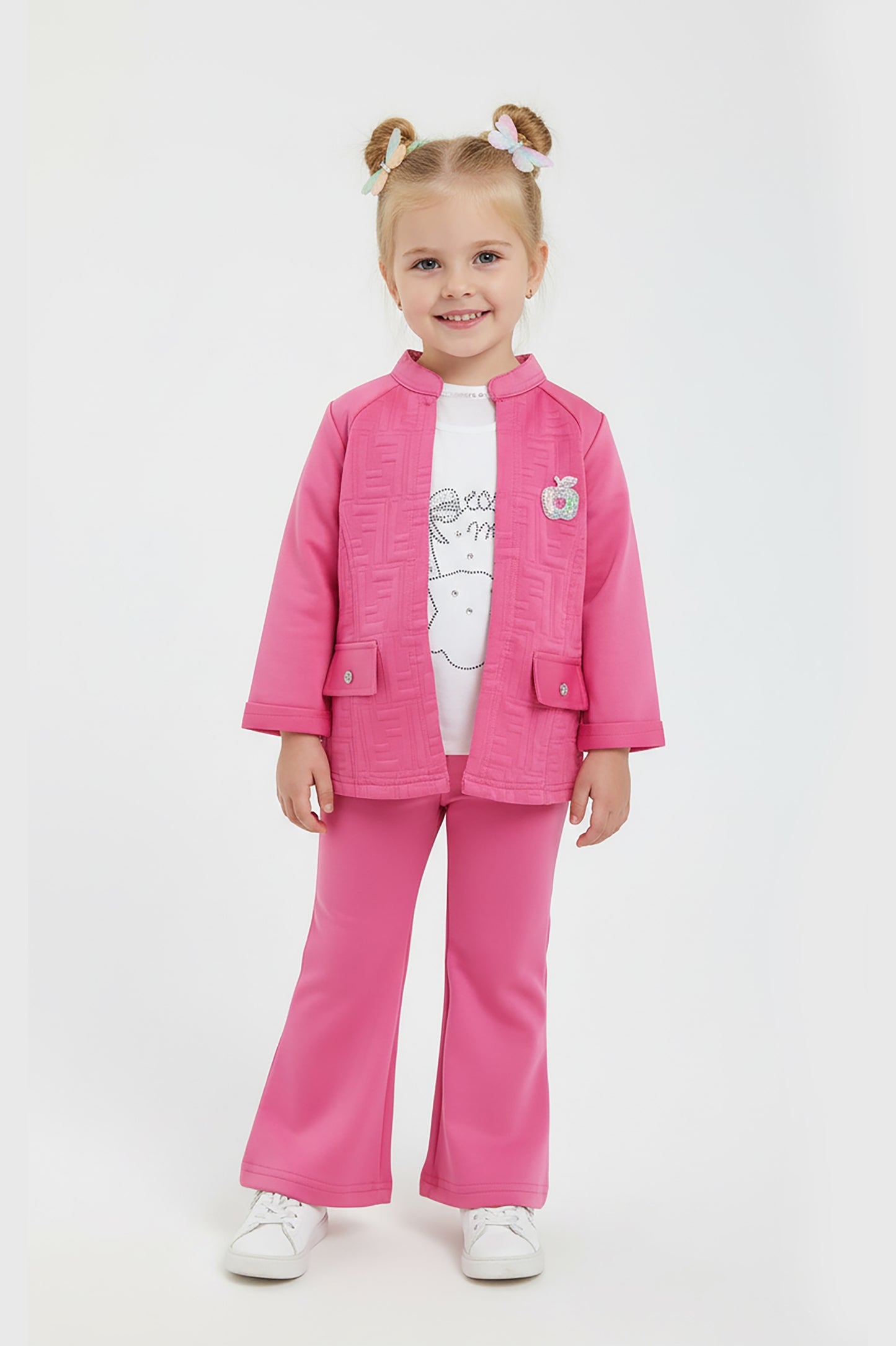 Stylish cozy Jacket and Bell Bottom Pants (LPWG-0008)