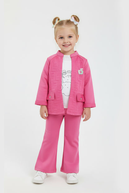 Stylish cozy Jacket and Bell Bottom Pants (LPWG-0008)