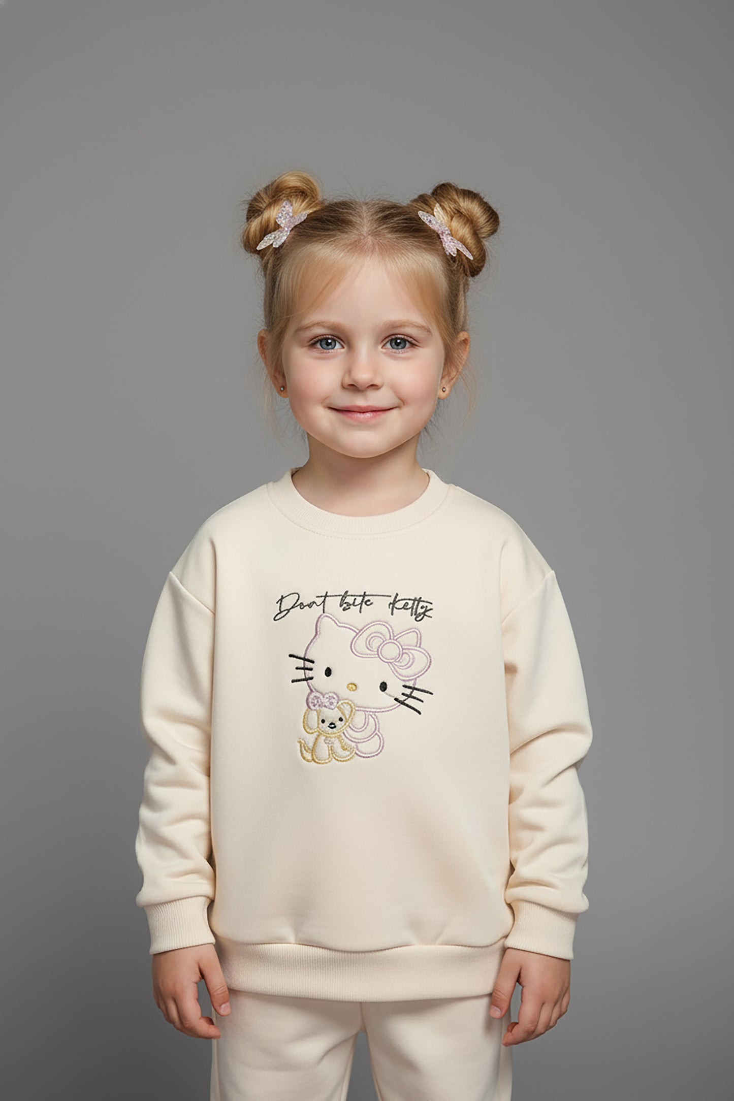 Embroidered Premium Velvet Sweatshirt (LPWG-0007)