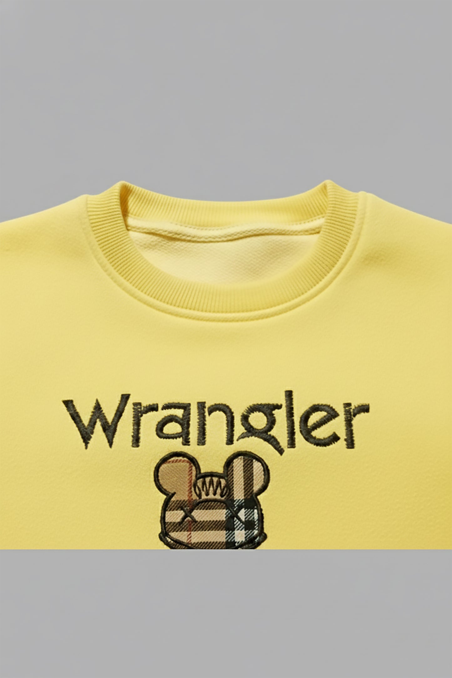 Embroidered Premium Velvet Sweatshirt (LPWB-0003)