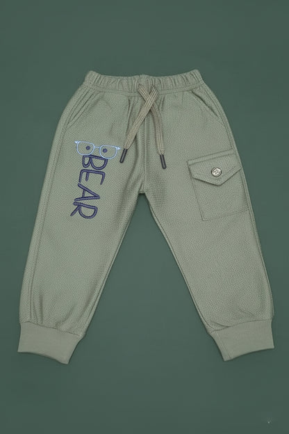 Premium Terry Embroidered Bear Tracksuit (LPWB-0004)