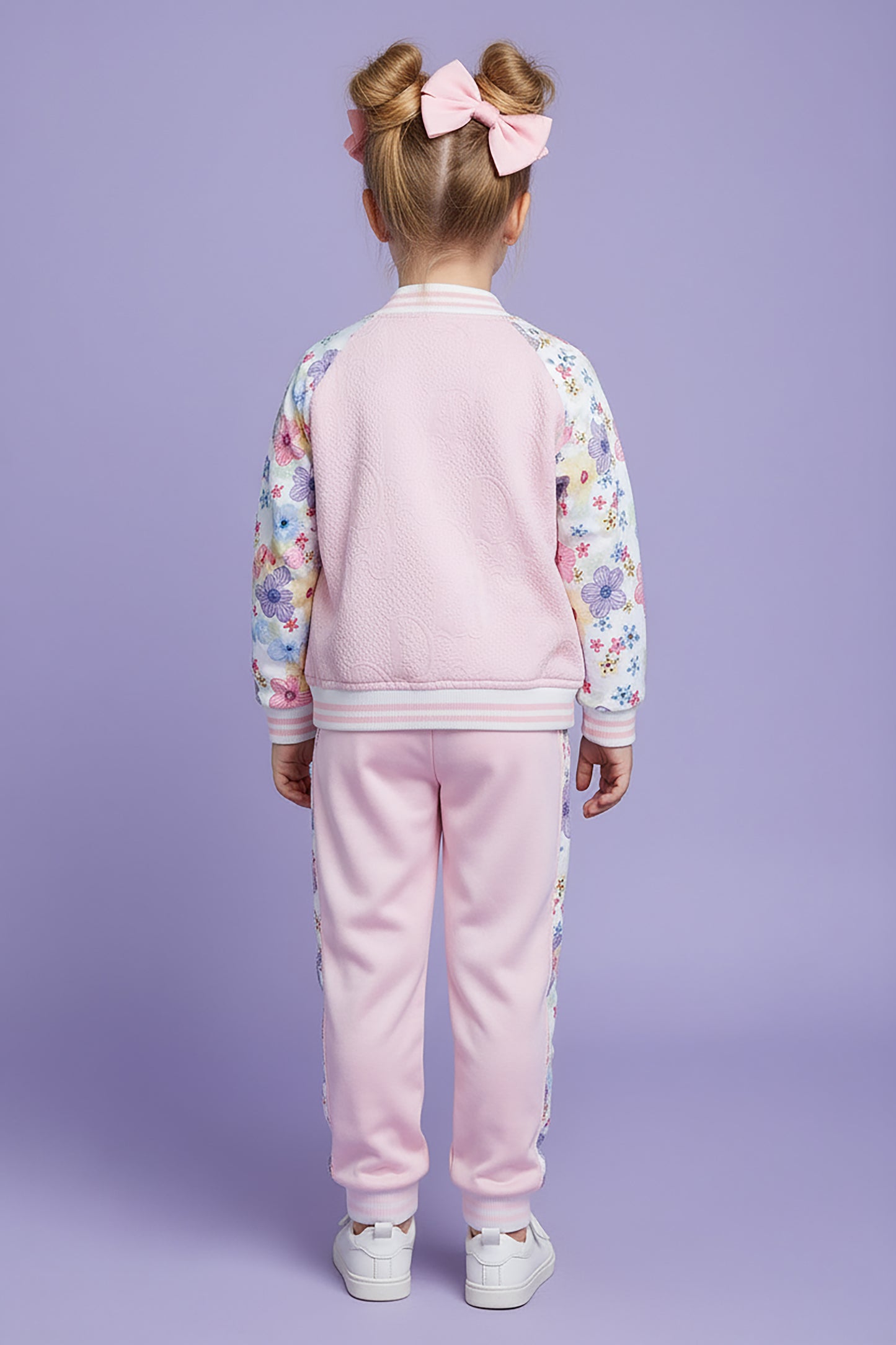 Floral Bomber Jacket & Jogger Set (LPWG-0010)