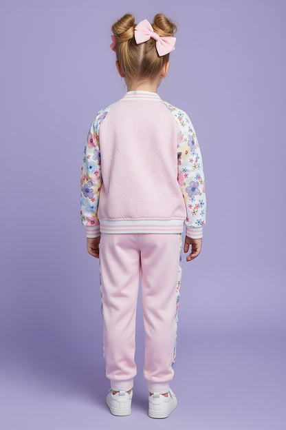 Floral Bomber Jacket & Jogger Set (LPWG-0010)