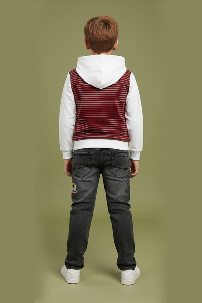 Full Sleeve Hoodie with Denim Pant (LPWB-0005)