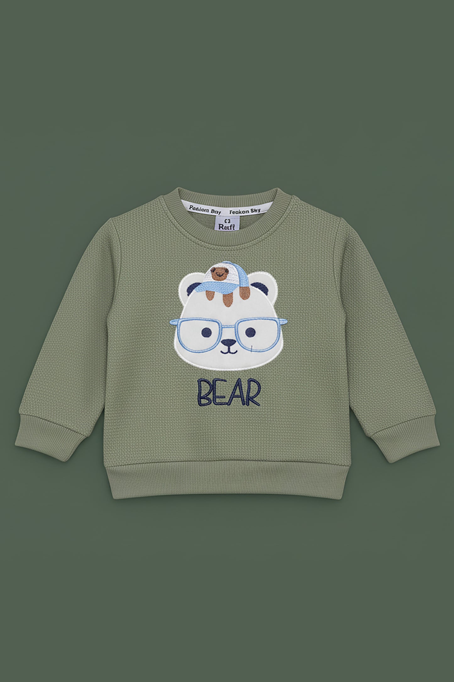 Premium Terry Embroidered Bear Tracksuit (LPWB-0004)